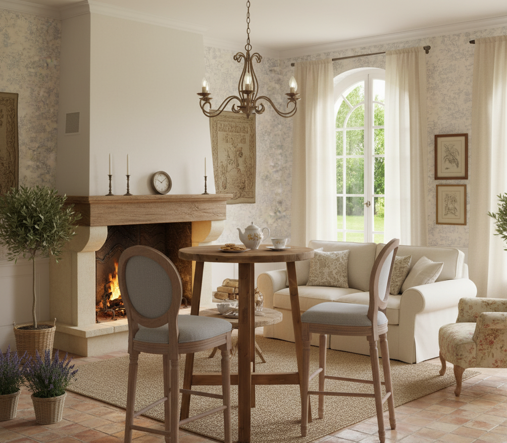 Mesas altas y taburetes altos